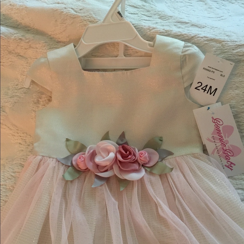 Bonnie Baby Size 24 Months. Party Dress - Picture 9 of 15